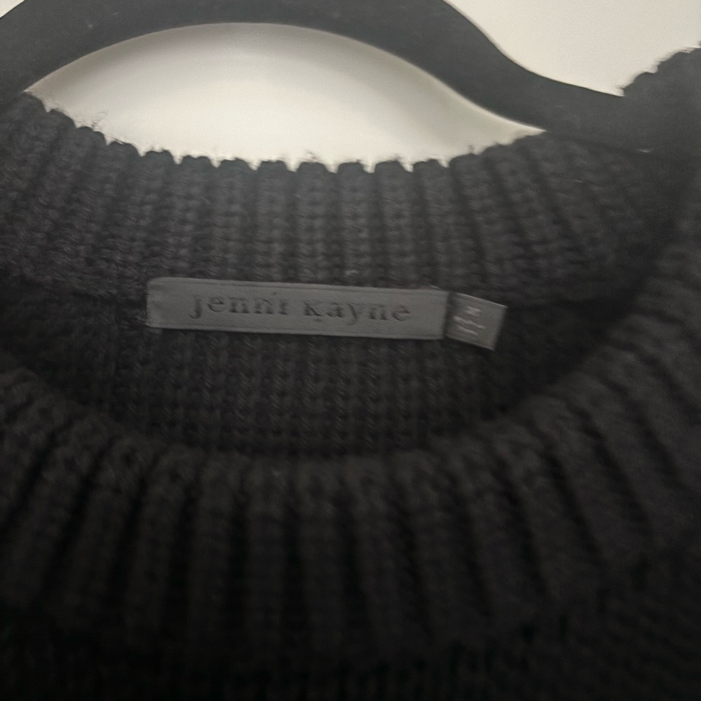 Jenni Kayne Fisherman Black Sweater